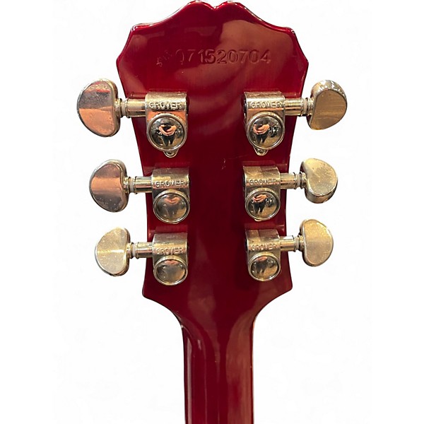 Used Epiphone Les Paul Standard Pro Plus Top Wine Red Solid Body Electric Guitar