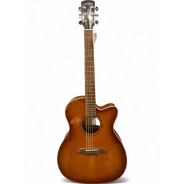 Used Alvarez AFA95C SHADOWBURST Acoustic Electric Guitar