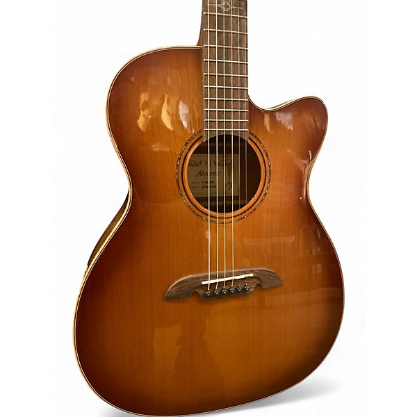Used Alvarez AFA95C SHADOWBURST Acoustic Electric Guitar