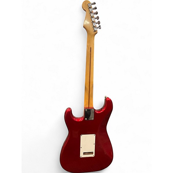 Used Fender MIJ E SERIES STRATOCASTER Candy Apple Red Solid Body Electric Guitar
