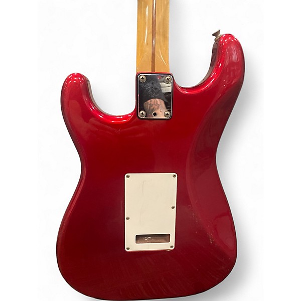Used Fender MIJ E SERIES STRATOCASTER Candy Apple Red Solid Body Electric Guitar