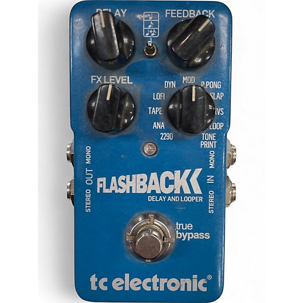 Used TC Electronic Flashback Delay And Looper Effect Pedal