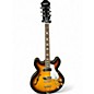 Used 2024 Epiphone Casino Sunburst Hollow Body Electric Guitar thumbnail