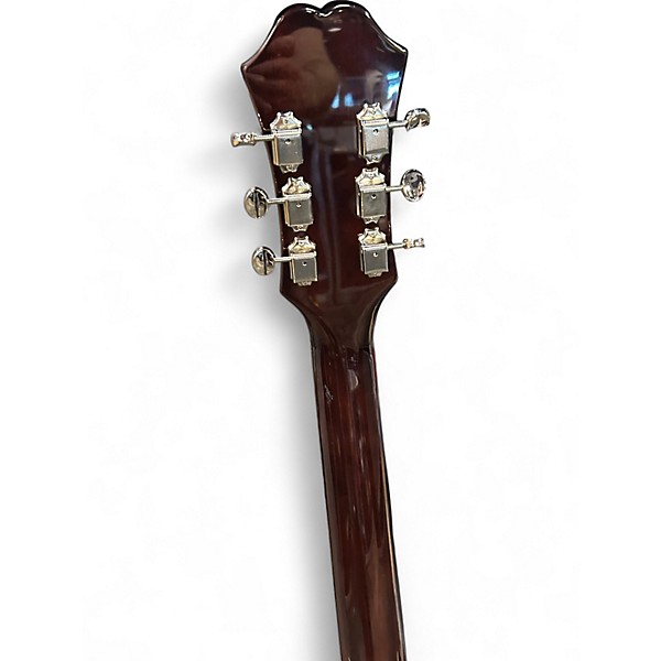 Used 2024 Epiphone Casino Sunburst Hollow Body Electric Guitar