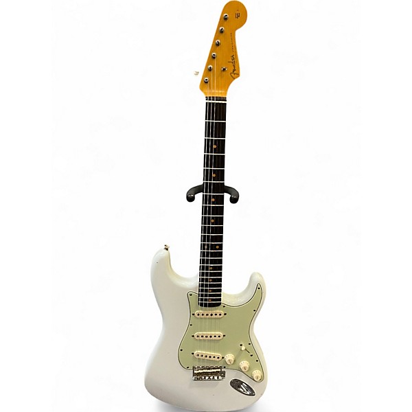 Used Fender CUSTOM SHOP LTD 1960 STRATOCASTER JOURNNEYMAN Olympic White Solid Body Electric Guitar