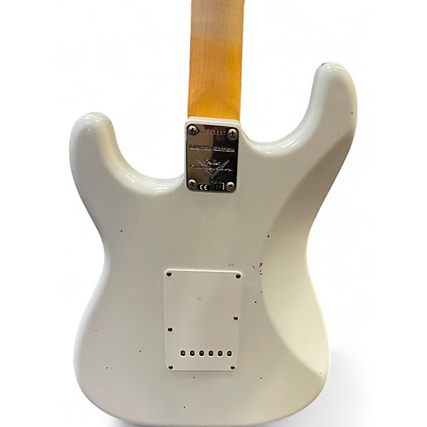 Used Fender CUSTOM SHOP LTD 1960 STRATOCASTER JOURNNEYMAN Olympic White Solid Body Electric Guitar