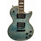 Used Epiphone Prophecy Les Paul Custom Plus Turquoise Solid Body Electric Guitar