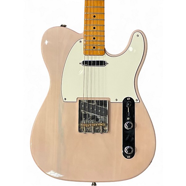 Used 2020 Squier Classic Vibe 1950S Telecaster Vintage White Solid Body Electric Guitar