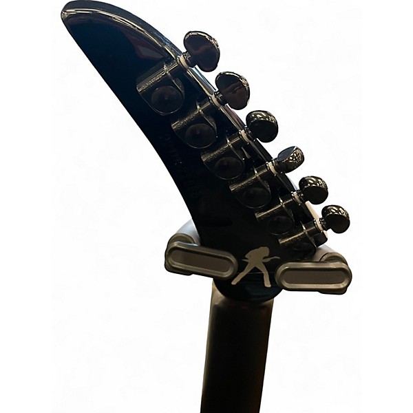 Used Kramer dave mustaine vanguard Black Solid Body Electric Guitar