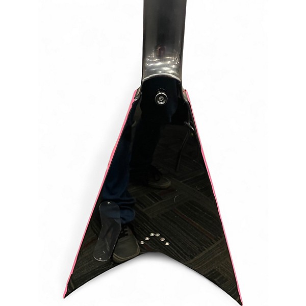 Used Kramer dave mustaine vanguard Black Solid Body Electric Guitar