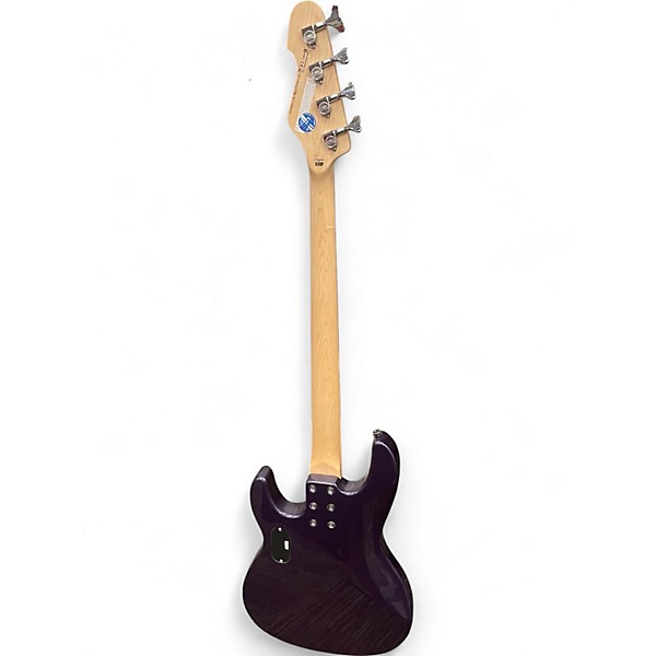 Used ESP LTD AP204 Purple Electric Bass Guitar