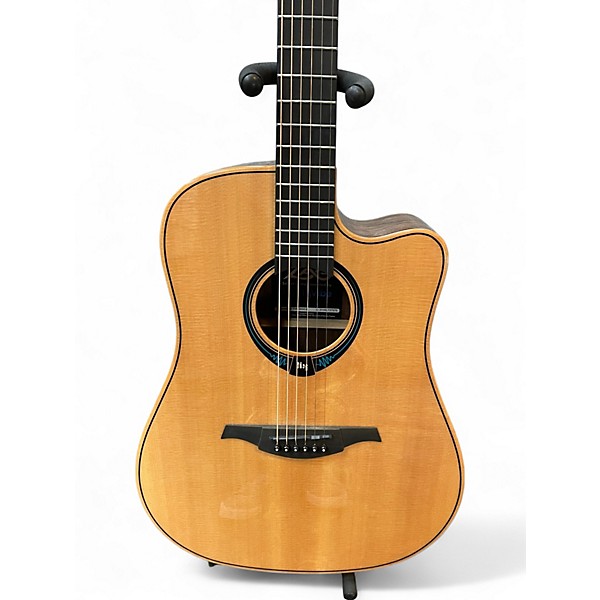 Used Lag Guitars Hybrid Natural Acoustic Electric Guitar