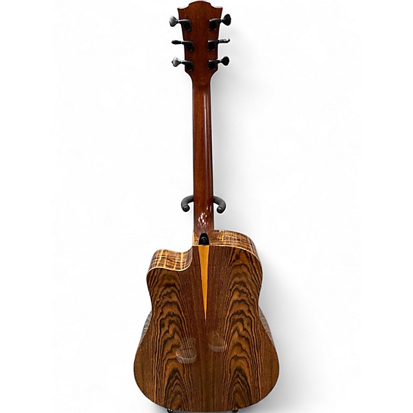 Used Lag Guitars Hybrid Natural Acoustic Electric Guitar