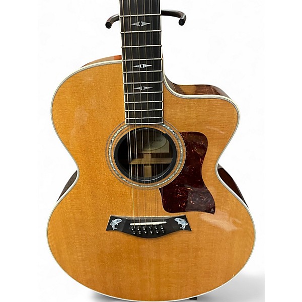 Used Taylor 855CE Natural 12 String Acoustic Guitar