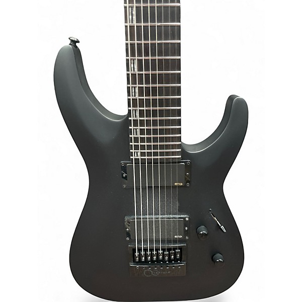 Used ESP LTD H1008 Black Solid Body Electric Guitar