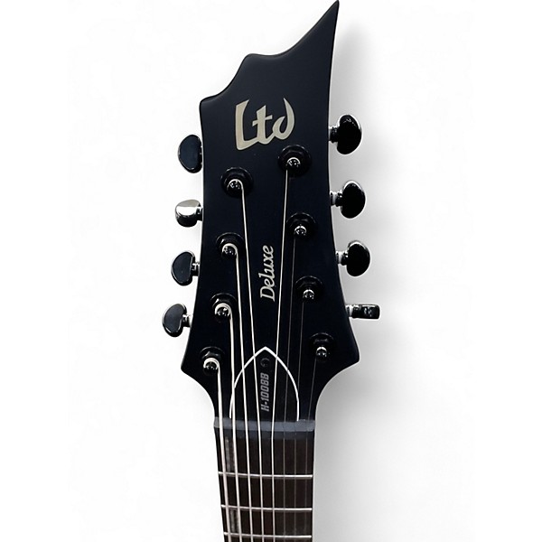 Used ESP LTD H1008 Black Solid Body Electric Guitar