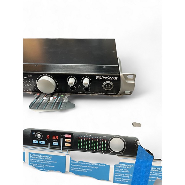 Used PreSonus 26X32 Thunderbolt Audio Interface