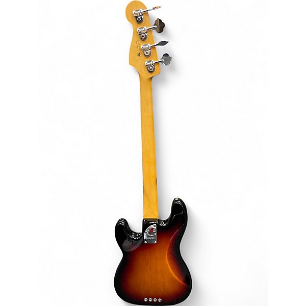 Used 2021 Fender American Professional II Precision Bass 2 Tone Sunburst Electric Bass Guitar
