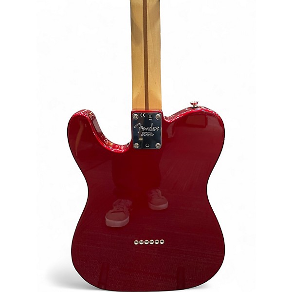 Used Fender American Professional Telecaster Red Solid Body Electric Guitar