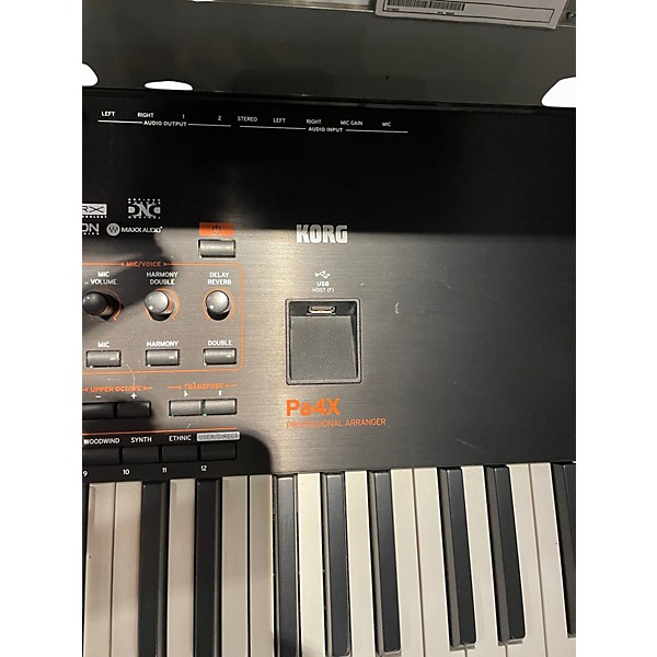 Used KORG Pa4X76 76 Key Arranger Keyboard
