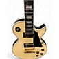 Used Epiphone Les Paul Custom Blackback Pro Antique Ivory Solid Body Electric Guitar