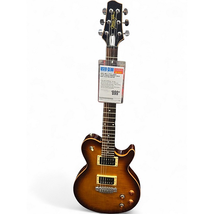 Used Line 6 JTV59 James Tyler Variax Sunburst Solid Body