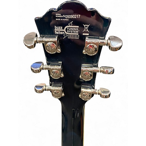 Used Washburn Idol WI-66 Pro Q Blue Quilt Electric Guitar Pack