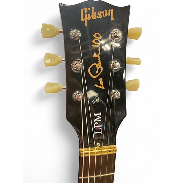 Used 2015 Gibson LPM 2015 Cherry Solid Body Electric Guitar