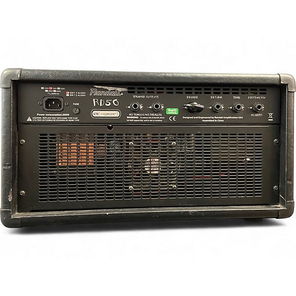 Used Randall RD50 Tube Guitar Amp Head
