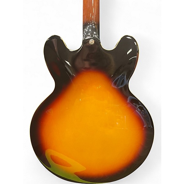 Used Epiphone ES335 3 Color Sunburst Hollow Body Electric Guitar