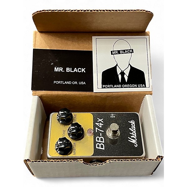 Used Mr Black BB74X Distortion Effect Pedal