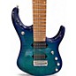 Used Ernie Ball Music Man JP15 7 Cerulean Paradise Solid Body Electric Guitar