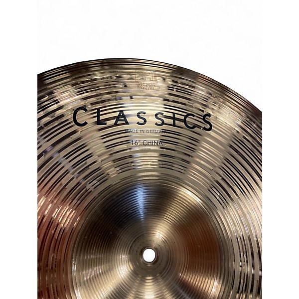 Used 2024 MEINL 16in Classics China Cymbal