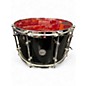 Used Gretsch Drums 8X14 SNARE DRUM Black Drum thumbnail