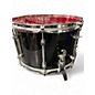 Used Gretsch Drums 8X14 SNARE DRUM Black Drum
