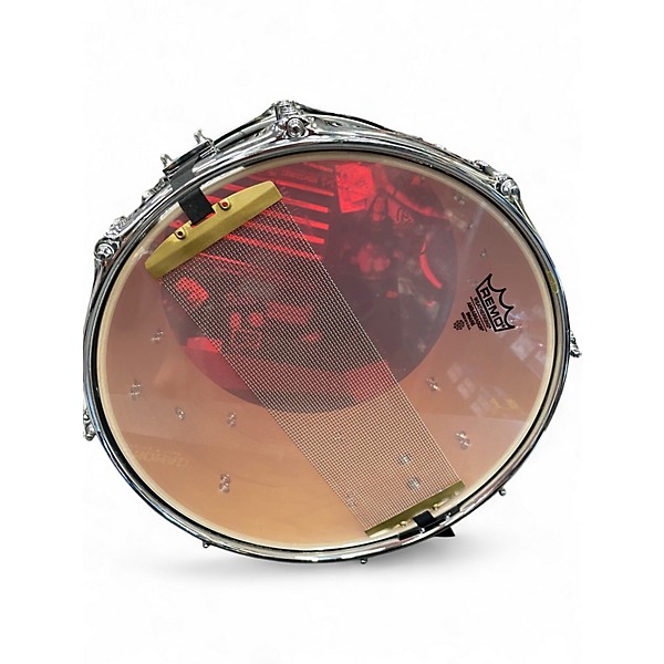 Used Gretsch Drums 8X14 SNARE DRUM Black Drum