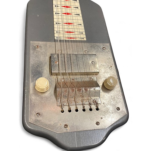 Used 1950s Supro Blue Comet Gray Lap Steel
