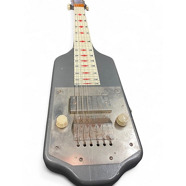 Used 1950s Supro Blue Comet Gray Lap Steel