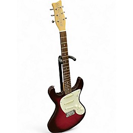 Used Danelectro Dano-Blaster Crimson Red Burst Solid Body Electric Guitar