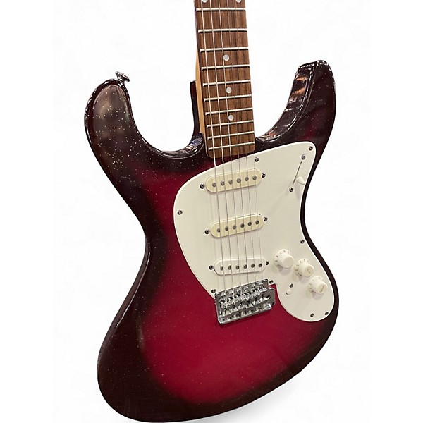 Used Danelectro Dano-Blaster Crimson Red Burst Solid Body Electric Guitar