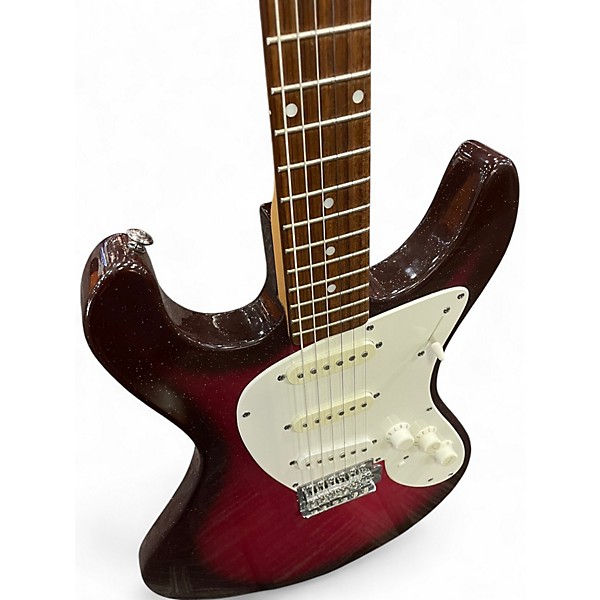 Used Danelectro Dano-Blaster Crimson Red Burst Solid Body Electric Guitar