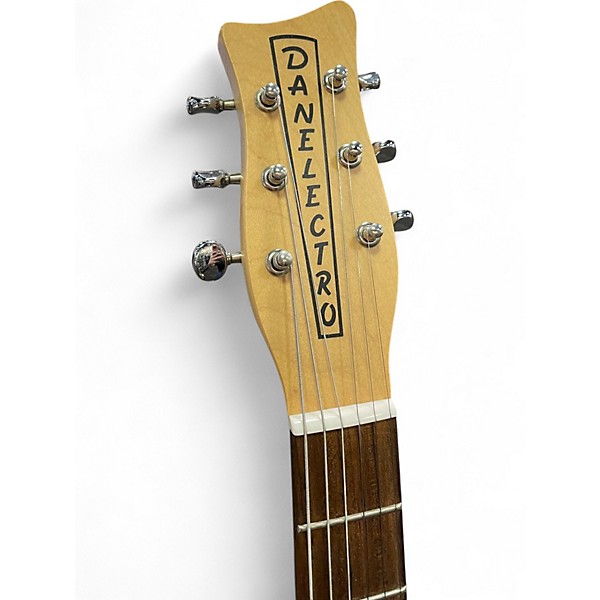 Used Danelectro Dano-Blaster Crimson Red Burst Solid Body Electric Guitar