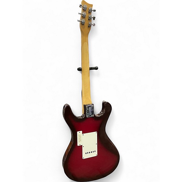 Used Danelectro Dano-Blaster Crimson Red Burst Solid Body Electric Guitar