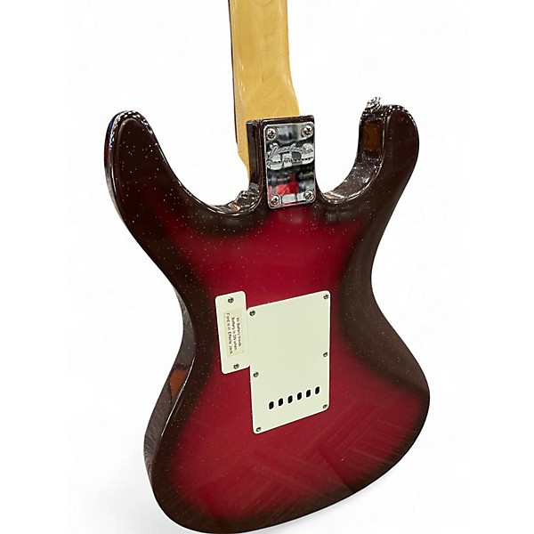 Used Danelectro Dano-Blaster Crimson Red Burst Solid Body Electric Guitar