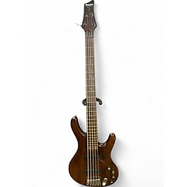 Used Ibanez ERGODYNE EDB555 Brown Electric Bass Guitar