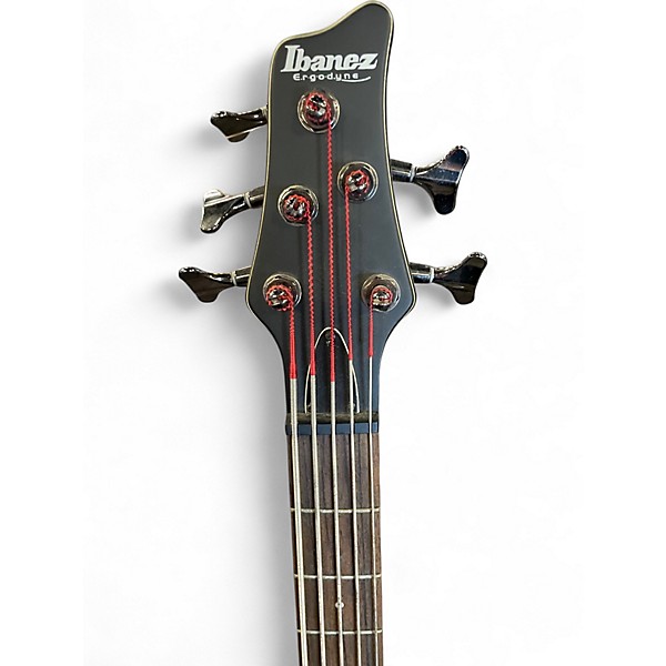 Used Ibanez ERGODYNE EDB555 Brown Electric Bass Guitar