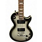 Used Epiphone Les Paul Custom Black and Silver Solid Body Electric Guitar