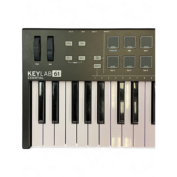 Used Arturia Keylab Essential 61 MIDI Controller