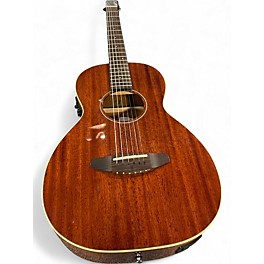 Used Breedlove passport parlor maho Natural Acoustic Electric Guitar