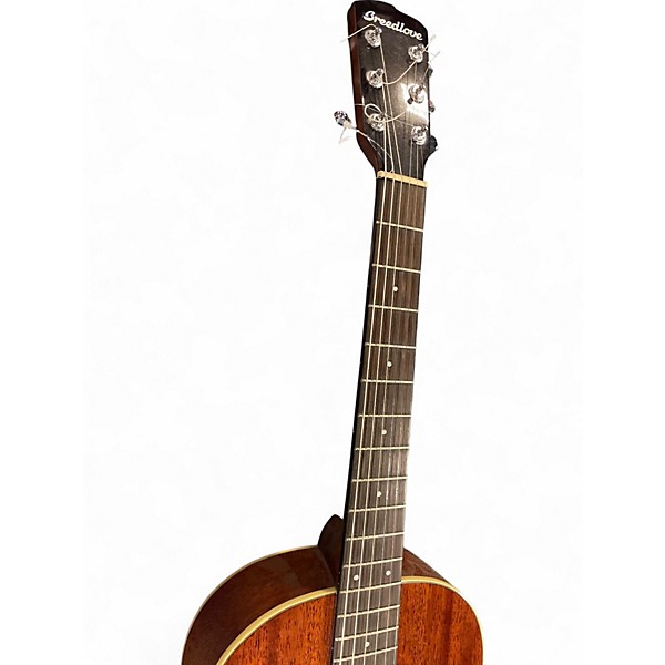 Used Breedlove passport parlor maho Natural Acoustic Electric Guitar